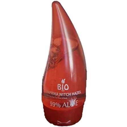 Bio Asia Aloe Vera Paprika Witch Hazel Gel 120 ML 1Adet