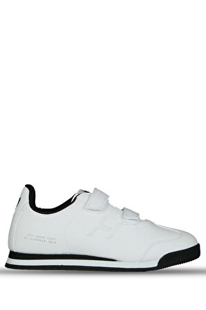 Hammer Jack Beyaz Kadın Cırtlı Ayakkabı