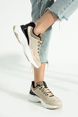 Hammer Jack Mars Bej Unisex Spor Ayakkabı 490 03-G