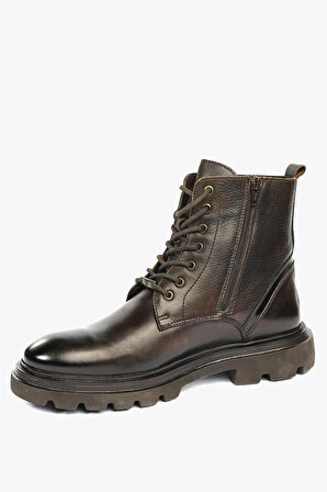 Hammer Jack Colombo Hakiki Deri Kahverengi Erkek Bot 