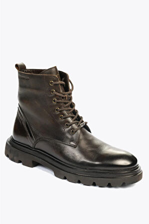 Hammer Jack Colombo Hakiki Deri Kahverengi Erkek Bot 