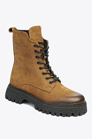 Hammer Jack Marsali Hakiki Deri Taba Kadın Bot 102 23835-Z