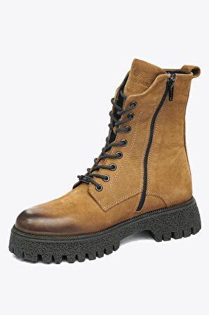 Hammer Jack Marsali Hakiki Deri Taba Kadın Bot 102 23835-Z