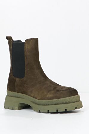 Hammer Jack Cristina Hakiki Deri Haki Kadın Bot 102 23925-Z