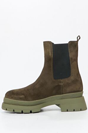 Hammer Jack Cristina Hakiki Deri Haki Kadın Bot 102 23925-Z