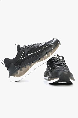 Hammerjack 101 24122-M Fernand Siyah/Beyaz Erkek Sneaker
