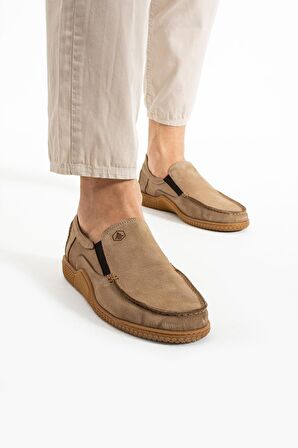 Hammerjack Podgora Hakiki Deri Kum Nubuk Erkek Ayakkabı 808 06-M