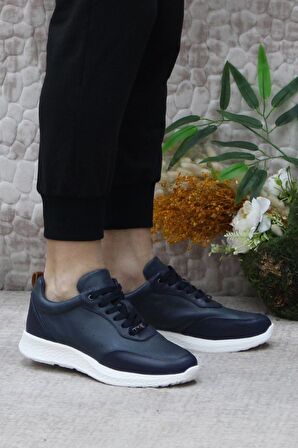 Hammer Jack 24260 Lacivert Orijinal Ürün Esnek Yumuşak Hakiki Deri Erkek Ayakkabı