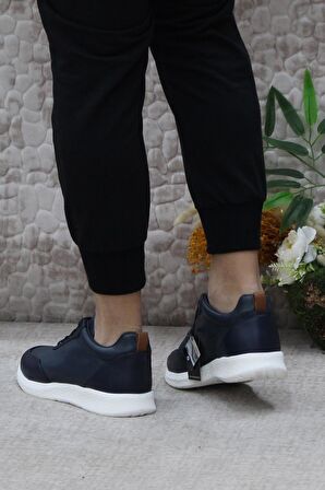 Hammer Jack 24260 Lacivert Orijinal Ürün Esnek Yumuşak Hakiki Deri Erkek Ayakkabı