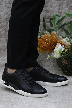 Hammer Jack 22290 Siyah Orijinal Ürün Esnek Yumuşak Hakiki Deri Erkek Ayakkabı