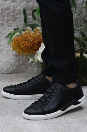 Hammer Jack 22290 Siyah Orijinal Ürün Esnek Yumuşak Hakiki Deri Erkek Ayakkabı