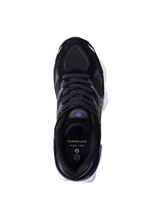 Hammer Jack Siyah - Mor Kadın Sneaker 101 25009-Z