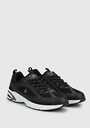 Afonso Siyah Erkek Sneaker