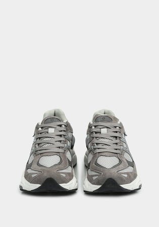 Rene Gri Deri Erkek Sneaker