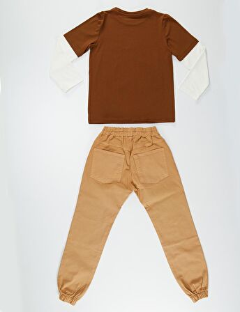 Jeep Mood Erkek Çocuk Gabardin Pantolon Takım