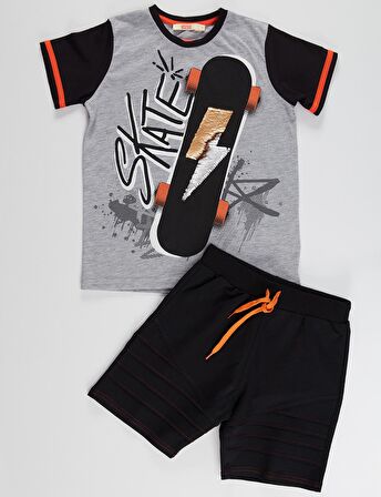 Thunder Skate Erkek Çocuk Şort Takım