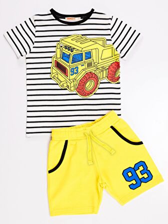 93 Truck Erkek Çocuk Şort Takım