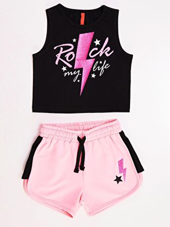 Rock Life Kız Şort Takım