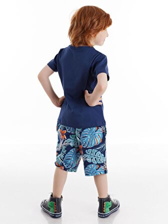 Surfer Croco Erkek Çocuk Şort Takım