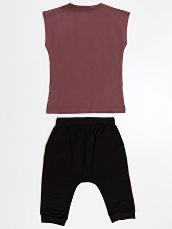 Monster Shark Erkek Çocuk Kapri Takım