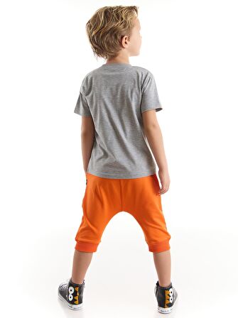 Yo Kaplan Erkek Çocuk T-Shirt Kapri Takım