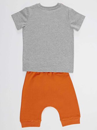 Roar Kaplan Erkek Çocuk T-Shirt Kapri Takım