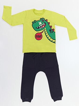 Rawr Erkek Çocuk T-shirt Pantolon Takım