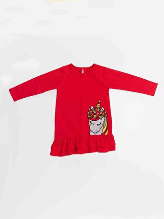 Unicorn Yılbaşı Kız Elbise