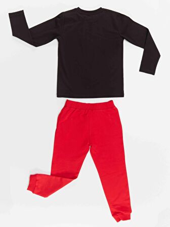 Yılbaşı Geyik Erkek Çocuk T-shirt Pantolon Takım