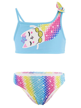 Deniz Kedisi Kız Çocuk Bikini
