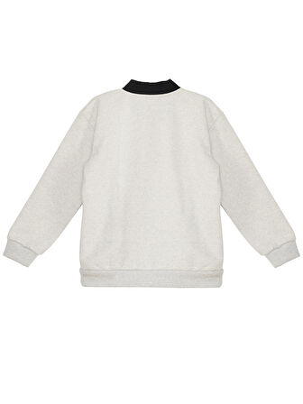 Kurt Erkek Çocuk Gri Sweatshirt