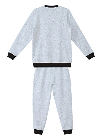 Croco Erkek Çocuk Gri Eşofman Takım
