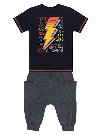 Loading Erkek Çocuk T-shirt Kapri Takım