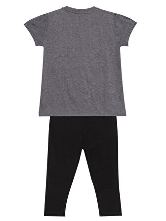 Kedi Dostlar Kız Çocuk T-Shirt Tayt Takım