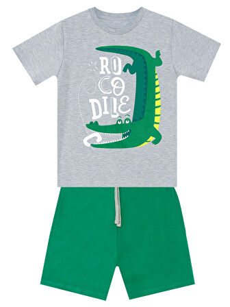 Croco Erkek Çocuk T-shirt Şort Takım