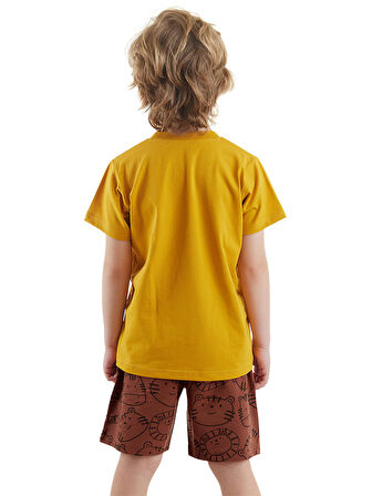 Wild Erkek Çocuk T-shirt Şort Takım