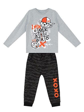 I Win Erkek Çocuk T-shirt Pantolon Takım