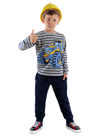 Traktör Erkek Çocuk T-shirt Pantolon Takım