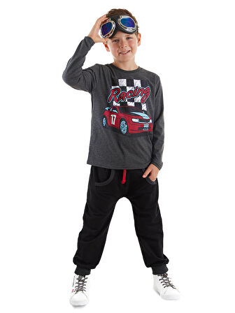 Yarış Erkek Çocuk T-shirt Pantolon Takım