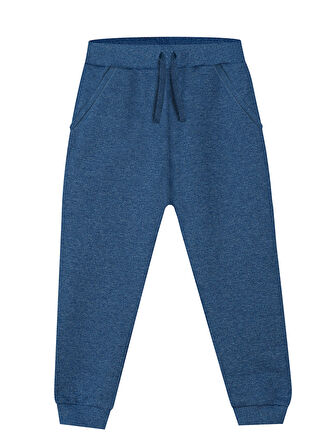 Basic Unisex İndigo Eşofman Altı