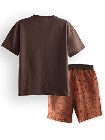 Play Erkek Çocuk Basic T-shirt Şort Takım