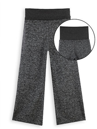 Kız Çocuk Yumoş Siyah Pantolon