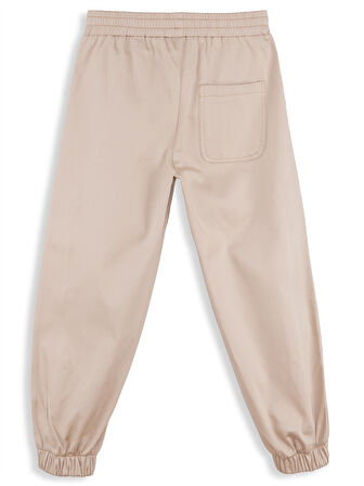 Erkek Çocuk Bej Gabardin Pantolon