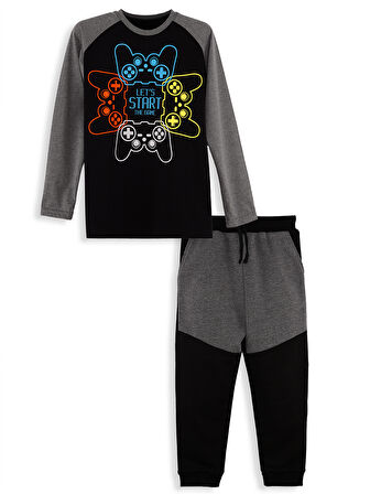 Let's Play Erkek Çocuk T-shirt Pantolon Takım