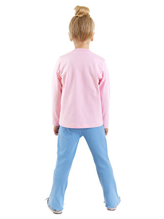 Catcorn Kız Çocuk T-shirt Pantolon Takım