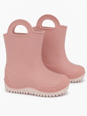 Kız Çocuk Pembe Renk Su Geçirmez Yağmur Botu (24-33 N)