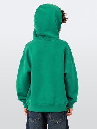 Erkek Çocuk Kapüşonlu Sweatshirt Kaplan Baskılı Oversize (3-8 Yaş)