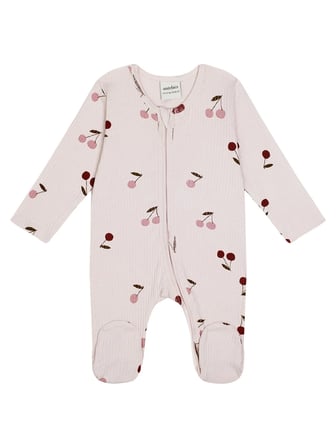 Cherry Blossom Kiraz Desenli Kız Bebek Tavşan Seti