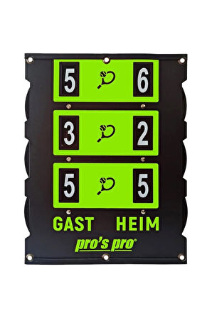 61 x 46 cm Skor Tabelası