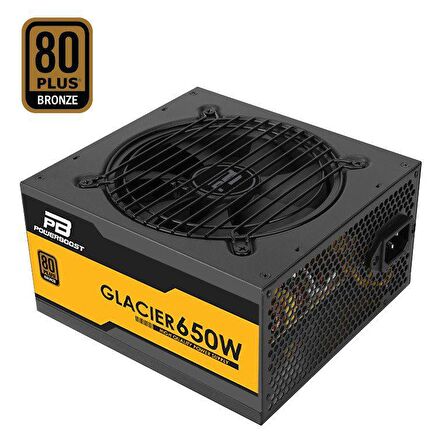 POWERBOOST 650 W P.SUPPLY,GLACIER 12cm,80+BRONZE BST-ATX650B